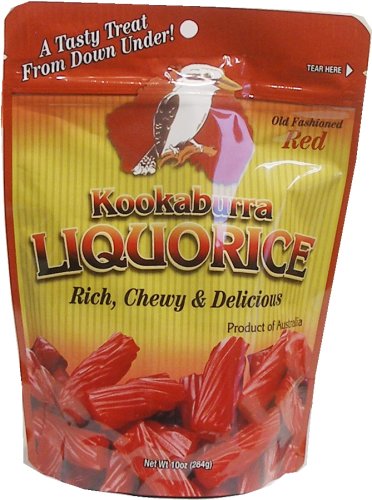 Kookaburra Red Liquorice 10oz logo