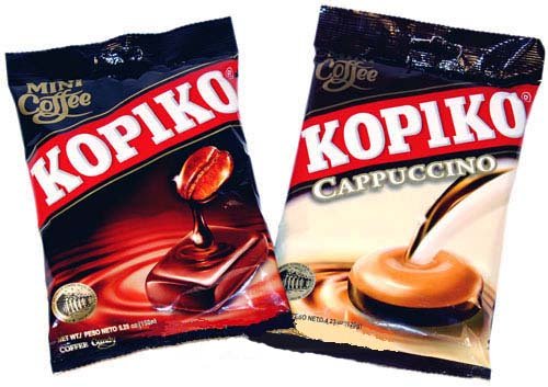 Kopiko Coffee & Cappuccino Coffee Candy 25 Pcs Bag logo