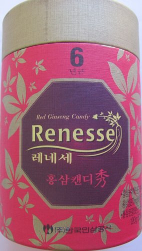 Korean Ginseng Corporation Korean Red Ginseng Candy 4.23 Ounce (Pack of 5) logo