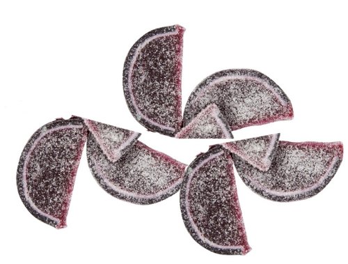 Kosher Black Cherry Flavored Fruit Slices 5 Pound Bulk Bag logo