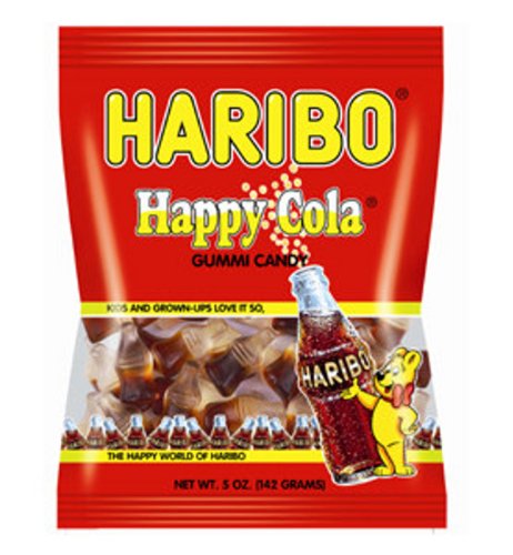 Kosher Haribo Happy Cola Gummi Candy (Pack of 6) logo