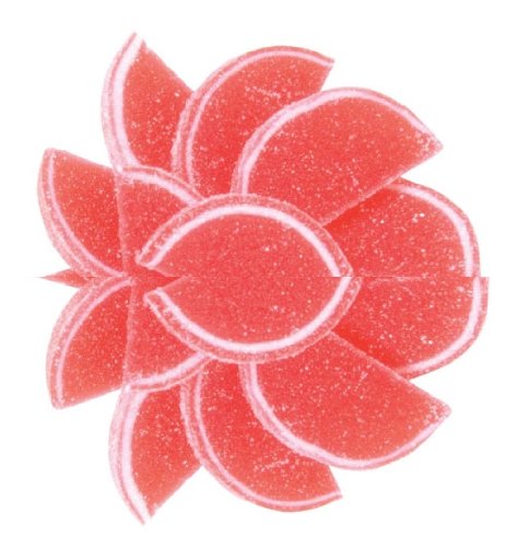 Kosher Red Cherry Flavored Fruit Slices 5 Pound Bulk Bag logo