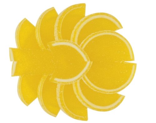 Kosher Yellow Lemon Fruit Slices 5 Pound Bulk Bag logo