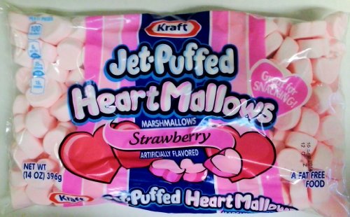 Kraft Jet-puffed Heartmallows Strawberry Flavored Hearts 14 Oz logo