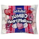 Kraft Jet-puffed Jumbo Heartmallows Extra Large Marshmallows 1 Lb 8 Oz logo