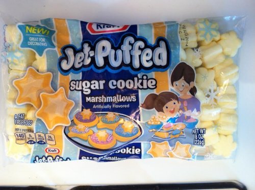 Kraft, Jet-puffed, Sugar Cookie Marshmallows, 8oz Bag (Pack of 2) logo