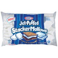 Kraft Puffed Stacker Mallows, 8 ounce Marshmallows Pack of 2 logo