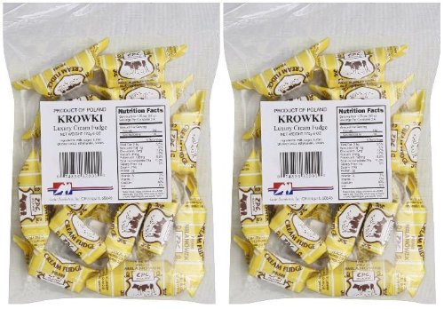 Krowki Luxury Polish Cream Fudge (6 Oz Bags) 2 Pack logo