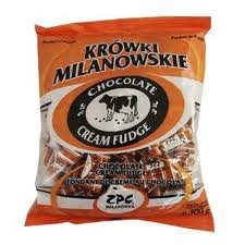 Krowki Milanowskie Chocolate Cream Fudge (300g/10.6 Oz) logo