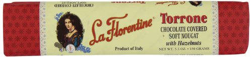 La Florentine Chocolate Covered Soft Torrone Bar With Hazelnuts, 5.3 ounce Boxes (Pack of 4) logo
