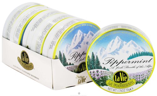 La Vosgienne Peppermint Tin logo