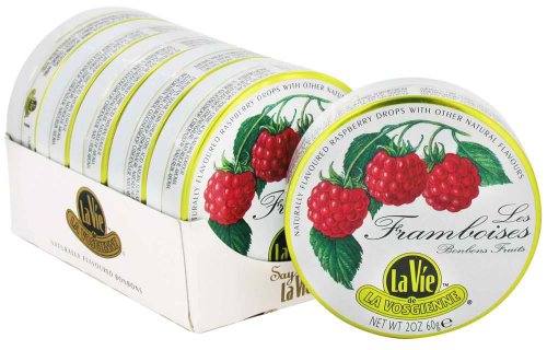 La Vosgienne Raspberry Bonbons (Pack of 5) logo