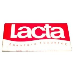 Lacta Greek Milk Chocolate – 10 Bars X 85g logo