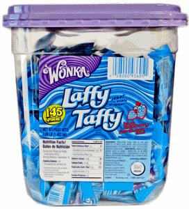 Laffy Taffy 145ct. Tub – Blue Raspberry logo