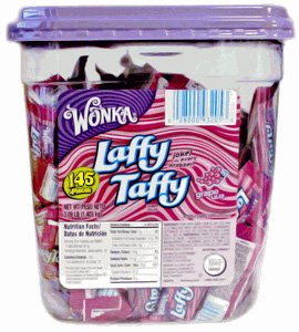 Laffy Taffy 145ct. Tub – Grape logo