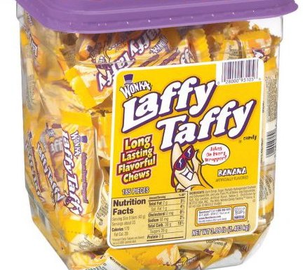 Laffy Taffy Banana 165 Piece Tub logo