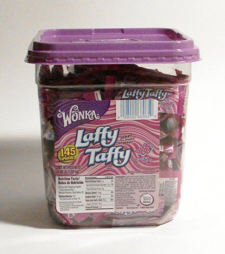 Laffy Taffy Blue Raspberry-145ct-individually Wrapped Counter Top Display logo