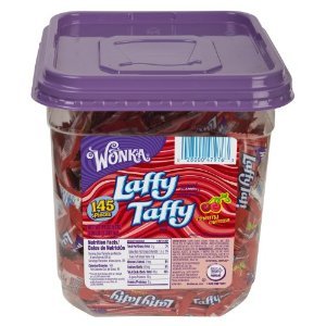 Laffy Taffy Cherry, 145 Piece Tub logo