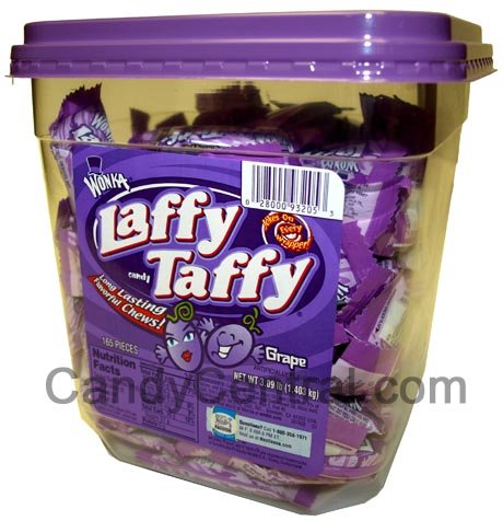 Laffy Taffy Tub Grape (165 Ct) logo