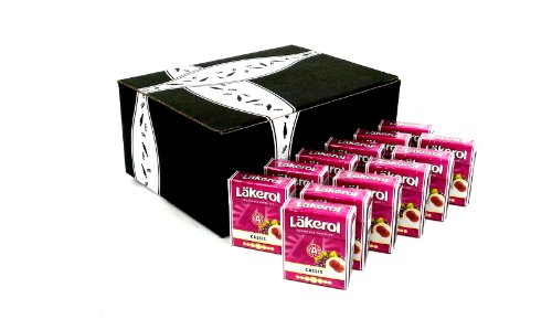 Lakerol Cassis Black Currant, 12 Count In A Gift Box logo