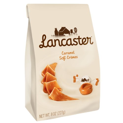 Lancaster Caramel Soft Creme Candy, 8 Ounce (Pack of 2) logo