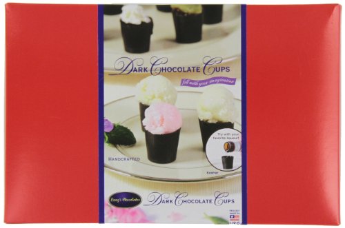 Lang’s Chocolates Dark Chocolate Dessert Cups Certified Kosher-dairy, 64-count Package logo