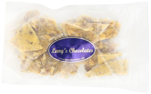 Lang’s Chocolates Gourmet Almond Brittle Certified Kosher-dairy, 8 ounce Bags (Pack of 2) logo