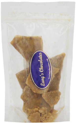 Lang’s Chocolates Gourmet Cashew Brittle Certified Kosher-dairy, 8 ounce Bags (Pack of 2) logo