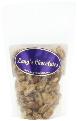 Lang’s Chocolates Toffee Almonds Certified Kosher-dairy, 6 ounce Pouches (Pack of 3) logo