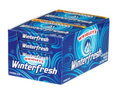 Ldc Inc (liberty Dist.) 29638 Winterfresh Chewing Gum, 15-stick (Pack of 10) logo