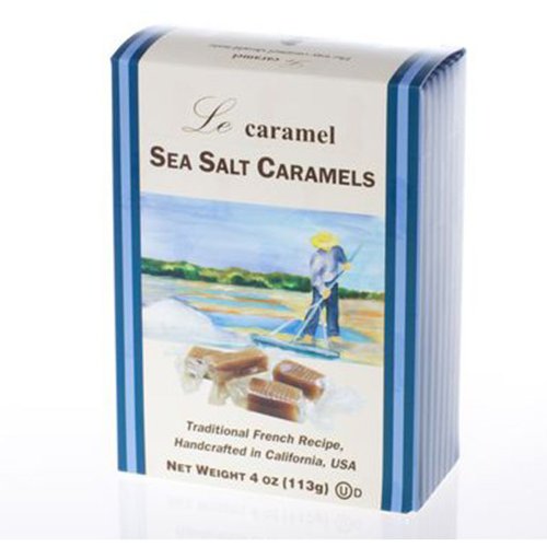 Le Caramel Sea Salt Caramel Candy – 4 Oz logo