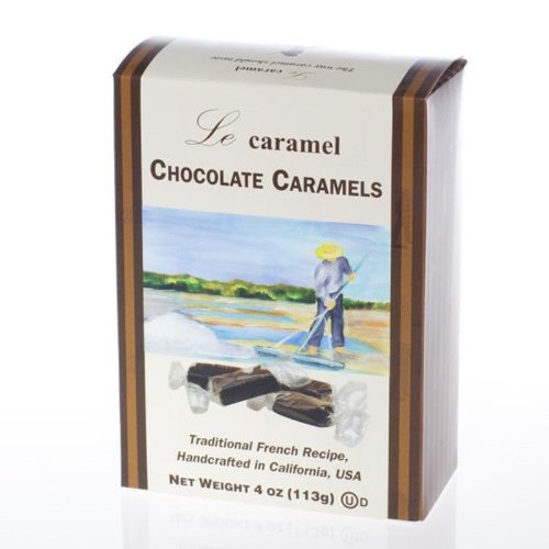 Le Caramel Sea Salt Chocolate Carmel Candy – 4 Oz logo