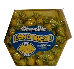 Lemon Heads Candy (200 Count) logo