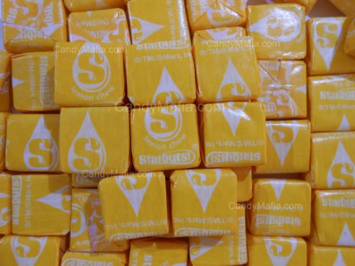 Lemon Starburst Chewy Yellow Starburst Candy 2lbs logo