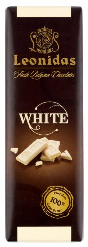 Leonidas Belgian Chocolates: White Chocolate Bars (one Dozen) logo