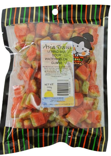 Li Hing Mui Sour Watermelon 18 Oz Bag logo