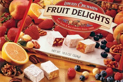 Liberty Orchards Fruit Delights 9oz logo