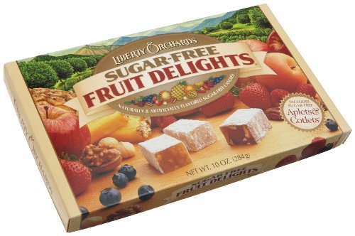 Liberty Orchards Fruit Delights, Sugar-free, 10 ounce Boxes (Pack of 3) logo