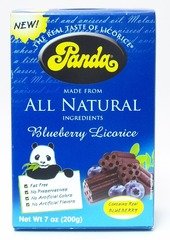 Licorice Chews Blueberry Panda Licorice 7 Oz Box logo