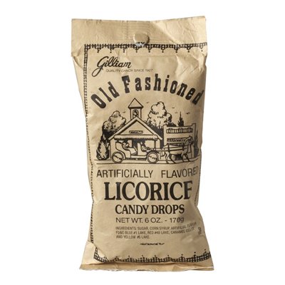 Licorice Drops Bag: 24 Count logo