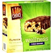 Life Choice Wellness Fudge Graham Nutrition Bar-5 Bars Per Box (4 Pack) logo