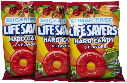 Life Savers 5 Flavor Sugar Free Candy, 2.75 Oz – 3 Pack logo