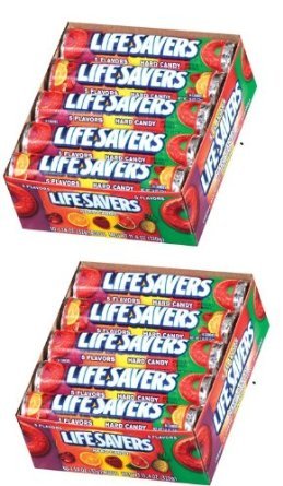 Life Savers 5 Flavors Hard Candy Of 1.14 Oz – 20 Rolls logo