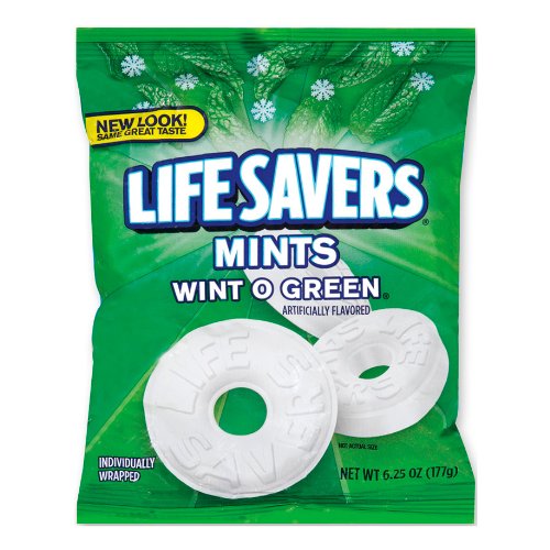 Life Savers Candy – Wint-o-green – 6.25 Oz. Per Pack logo