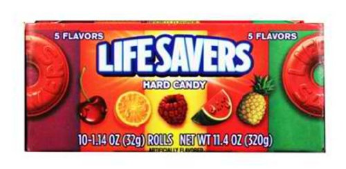 Life Savers Hard Candy 5flavor – Roll 20ct logo