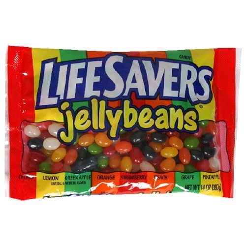 Life Savers Jelly Bean Assorted, 14 ounce Bag (Pack of 6) logo