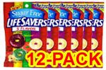 Life Savers Sugar Free 5 Flavor Hard Candy 2.75 Oz – Pack of 12 logo