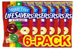 Life Savers Sugar Free 5 Flavor Hard Candy 2.75 Oz – Pack of 6 logo