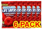 Life Savers Sugar Free Wild Cherry Hard Candy 2.75 Oz – Pack of 6 logo