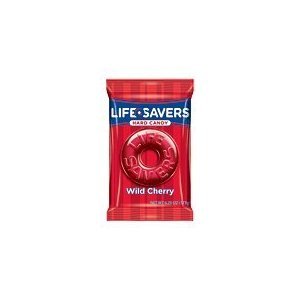 Life Savers, Wild Cherry, 6.25oz Bag (Pack of 6) logo